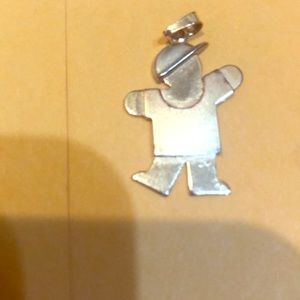 14K Gold Boy Charm